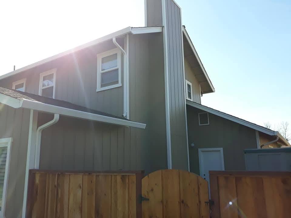Exterior - Durable siding and trim protection on house wall
