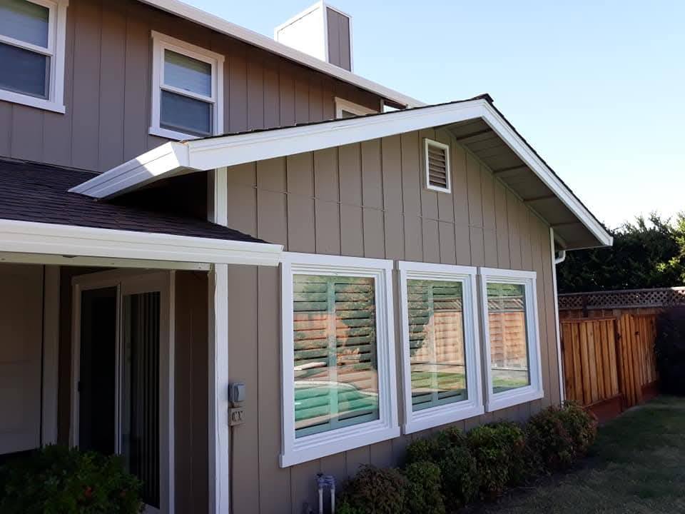 Exterior - Large window facade and vertical siding refresh