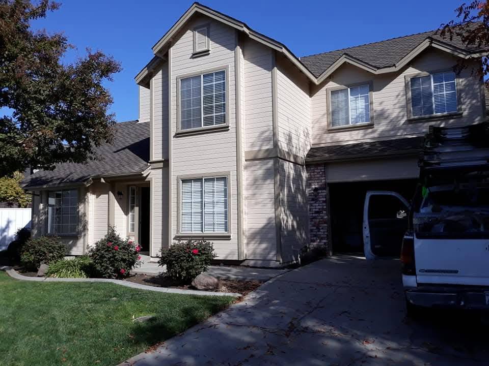 Exterior - Complete high-end residential exterior refresh (full house view)