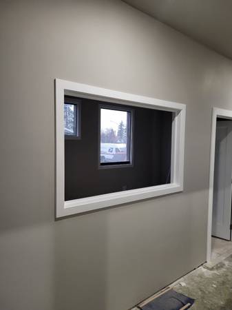 Interior - Professional trim work and internal window cutout/pass-through
